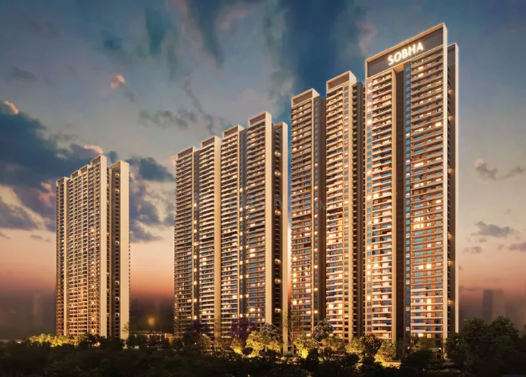 3 BHK Flat in Sobha Rivana