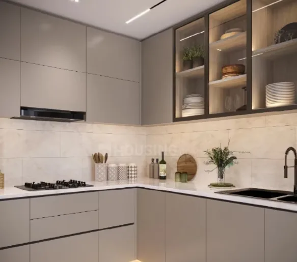 3 BHK Flat in Sobha Rivana — Kitchen